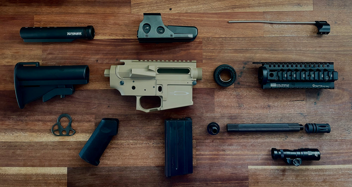 AR15/M4 Gel Blaster Accessories