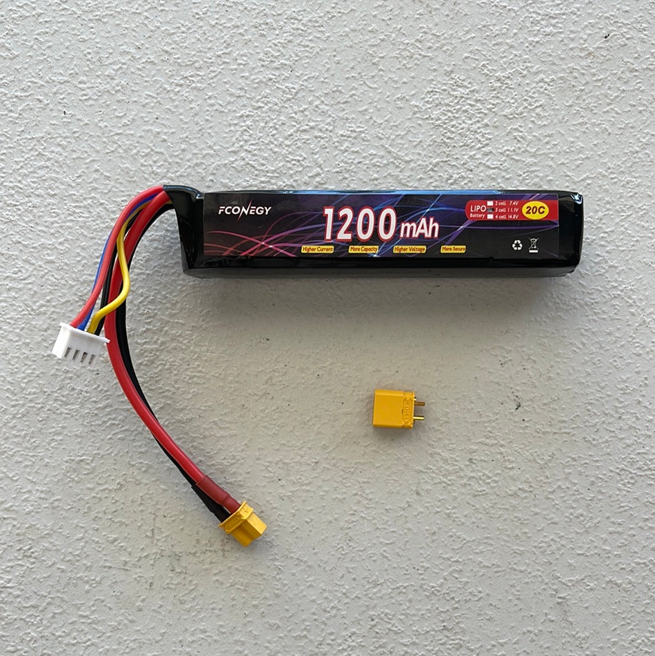 FCONEGY 11.1v 1200MAH battery XT30