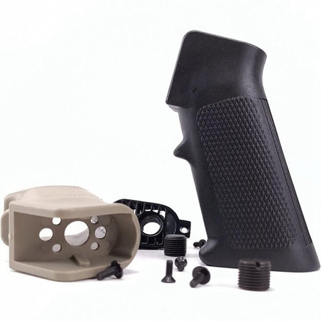 black m4 gel blaster motor grip
