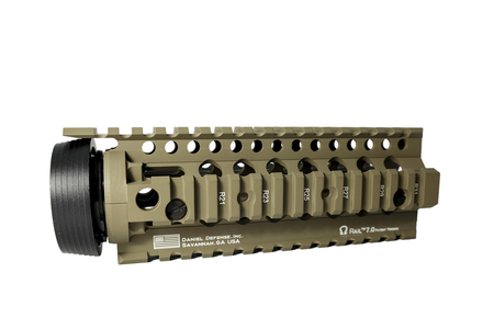 G&P DANIEL DEFENSE OMEGA HANDGUARD 7" DE TAN FOR GEL GUN RIFLE BLASTER AIRSOFT